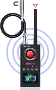 Detector de cámara oculta G66 Pro con escaneo automático IA, rastreador GPS magnético, infrarrojo - Imagen 1 de 11