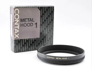 Contax Metal Hood 1 Genuine Lens Hood w/Box Near Mint From Japan t0001 - Picture 1 of 15