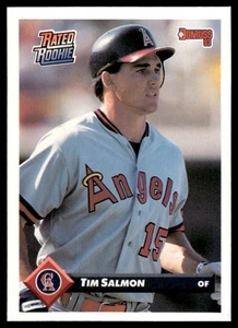 1993 Donruss Tim Salmon California Angels #176 - Picture 1 of 2