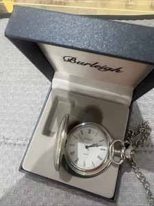 Burleigh Full Hunter Pocket Watch - Picture 1 of 3