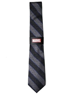 Guardians Of The Galaxy мужской шелковый галстук серый Marvel Comics Disney новый - Изображение 1 из 3