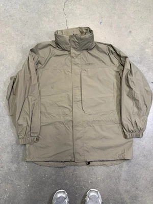 Simms Gore Tex Jacket Mens 2XL Beige Fly Fishing Waterproof Full Zip Hooded - Image 1 of 4