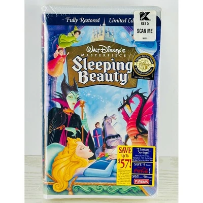 Sleeping Beauty VHS - Disney Masterpiece Limited Edition Sealed, Restored Foto 1 de 4