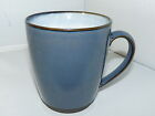 Sango Stoneware Concepts Eggpant #4942 Coffee Tea Cup Mug 4" Blue Shade Band