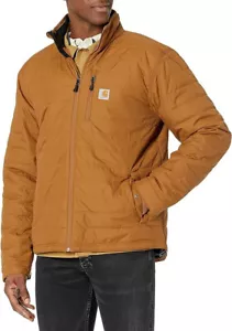 Carhartt Defender Relaxed Fit Lightweight Insulated Rain Jacket, Large Tall - Picture 1 of 2