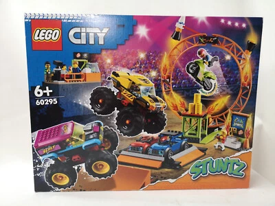 LEGO CITY 60295- L'arène de spectacle des cascadeurs, Monster truck neuf scellée - Photo 1/4