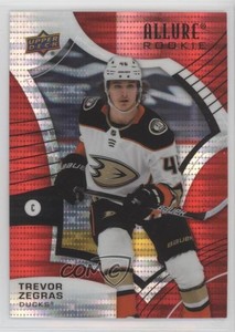 2021-22 Upper Deck Allure Rookies Red Rainbow Trevor Zegras #149 Rookie RC