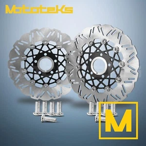 11.8 HARLEY FRONT ROTOR FLOATING MESH W/ BRAKE PADS&BOLTS FOR TOURING BAGGER SET - Picture 1 of 6
