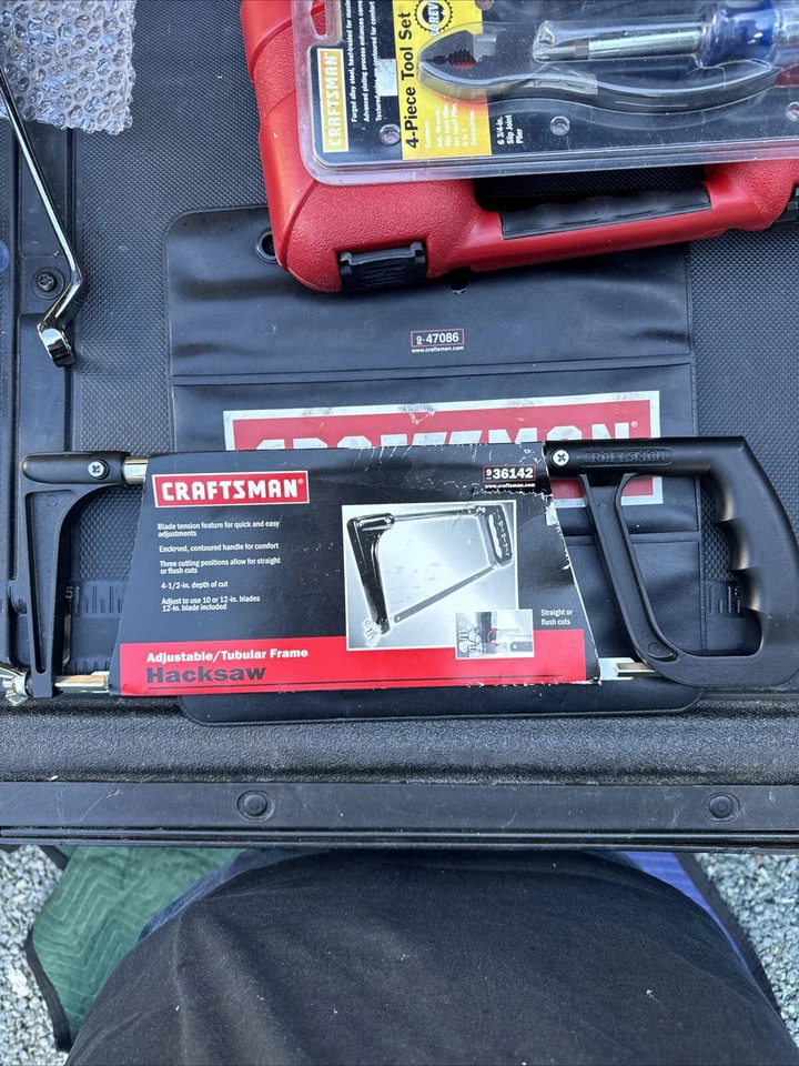 Sierra de calar con marco tubular ajustable Sears Craftsman NOS 36142 vintage  Foto 1 de 4