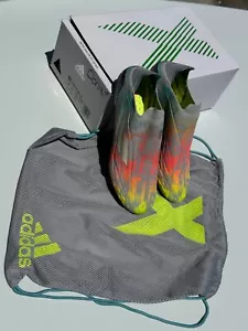ADIDAS X SPEEDFLOW + FG, SIZE 9, CLEAR/ONIX, NUMBERSUP/PAC99 - Picture 1 of 7