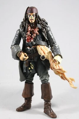 Figura de acción Disney Piratas Caribe Isla Caníbal Jack Sparrow 7" Foto 1 de 4
