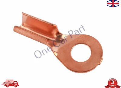2X 10-16 mm2 8-6 AWG Open Cable Non insulated Ring Battery Copper Lugs Terminals
