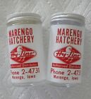 Marengo, Iowa IA Hatchery, Hy-Line Baby Chick, Chicken Salt & Pepper Set, Unused