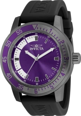 Reloj Hombre Invicta Speciality 35780 Cuarzo 45Mm Negro Silicona Cronógrafo Fecha Foto 1 de 4