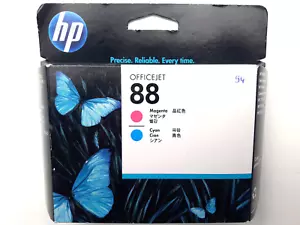 Tête d'Impression HP 88 C9382A Printhead Magenta Cyan Cartouche ORIGINAL GENUINE - Photo 1/1