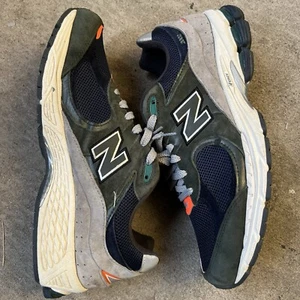 Size 13 - New Balance ML2002RF Defense Green Natural Indigo Men's 2002R - Picture 1 of 7