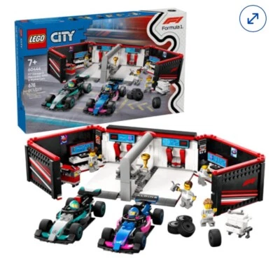 Nuevo LEGO CITY: Fl Garage & Mercedes-AMG & Alpine Cars 60444 SIN tarifas Foto 1 de 2