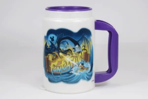 "Taza térmica de viaje de plástico fantástico de Disney tapa púrpura Coco Cola 5,75" - Imagen 1 de 8