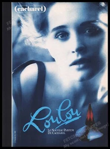 Cacharel LouLou Perfume 1980s Print Advertisement Ad 1989 Promo - Picture 1 of 1