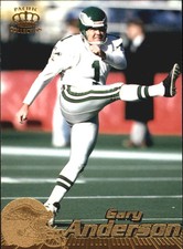 1996 Pacific Football Card #337 Gary Anderson