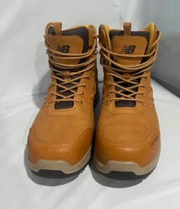 Mens New Balance Wheat Composite Toe Calibre Industrial Boots Size 11 Wide 2E - Picture 1 of 9