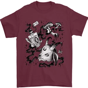 Dark Magic Black Voodoo magic Mushrooms Mens T-Shirt 100% Cotton - Picture 1 of 96