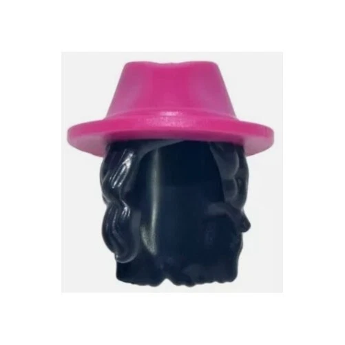 LEGO - Minifigura, Pelo / Sombrero de Vaquero, Largo Sobre el Hombro Derecho - ¡ELIGE TU COLOR!! Foto 1 de 1