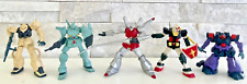 Gundam Mini Figure Lot of 5 Standing  2.25" -  3 .25" Tall