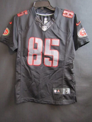 ФУТБОЛКА NIKE VERNON DAVIS NO85 NFL САН-ФРАНЦИСКО 49ers ЦВЕТ RUSH ЧЕРНАЯ МОЛОДЕЖНАЯ СРЕДНИЙ РАЗМЕР - Изображение 1 из 4
