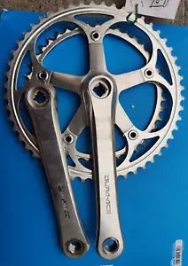 SHIMANO DURA ACE KURBELGARNITUR FC-7400 170 JH VIA JAPAN GUARNITURA BICI VINTAGE - Bild 1 von 24