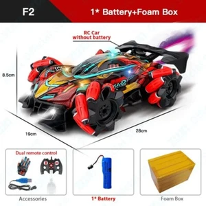 ZWN F2 RC Drift Car With Music Led Lights 2.4G Glove Gesture Radio Remote - Picture 1 of 10