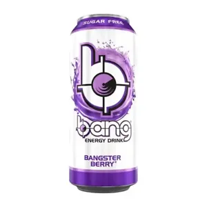 Bang Energy Drink Bangster Berry 500ml - American Energy Drink - Picture 1 of 8