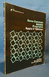 Poole - Borchers - Castlewitz. Some common basic programs Apple II edition. 1981 - Bild 1 von 1