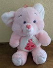 Vintage 1984 Kenner Care Bears Cousins ​​Lotsa Herz Elefant Plüschtier Kuscheltier