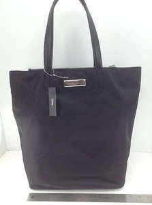DKNY Handbag - XL Black Tote Handbag with Leather Trim - $160 MSRP ❤️👜🍾 - Picture 1 of 1