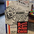 1945 Russell Brothers Circus Shows Official Press Book Guide ++ Ephemera 