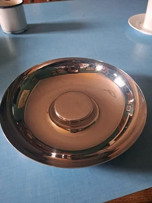 Khodi Feiz Alessi Italy Fruit Bowl Stainless Steel Satin Round - Photo 1/3