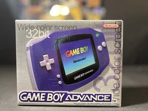 GAMEBOY ADVANCE LILA LEER OVP || SUPER ZUSTAND || SAMMLER || VERPACKUNG || - Bild 1 von 7