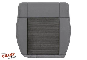 For 2007-2010 Jeep Wrangler X -Driver Bottom Replacement Cloth Seat Cover Gray - Bild 1 von 18