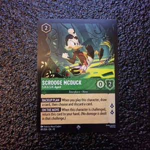 Scrooge McDuck  S.H.U.S.H. Agent - 89/204 - Super Rare - Disney Lorcana - Picture 1 of 2