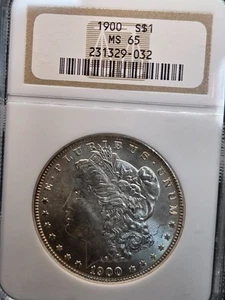 1900 Morgan Silver Dollar – NGC MS65 – Eastern Strength at the Century’s Edge - Picture 1 of 8