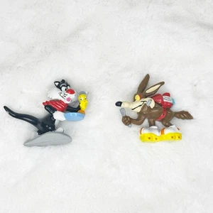 Looney Tunes Konvolut 2 Figuren Warner Bros Applause Vintage Sylvester, Coyote - Bild 1 von 4