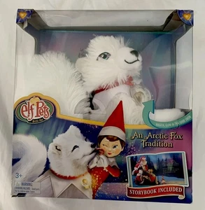 Elf Pets®: an Arctic Fox Tradition and Book with Glow Snow Globe Collar by Cca&b - Imagen 1 de 13