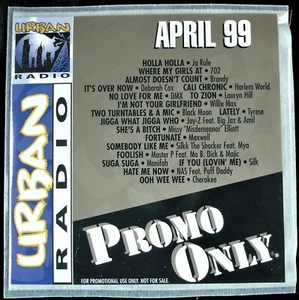 PROMO ONLY "URBAN RADIO APRIL 1999" DJ PROMO CD COMPILATION MAXWELL, NAS *NEW* - Picture 1 of 3