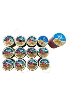 J & P Coats Dual Duty Plus Spool Mercerized Sewing Thread -Lot Of 13 - Picture 1 of 6
