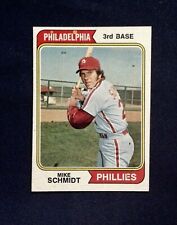 1974  # 283 Mike Schmidt Phillies HOF NR-MT  Topps  