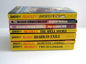 7 Darkover Series Books Marion Zimmer Bradley   BC - Picture 1 of 5