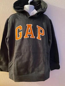 Boy Gap Long Sleeve , Kangaroo Pockets, Raised Logo, Pullover Hoodie Size S/6-7 - Picture 1 of 2