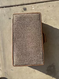 "Maleta rígida enrollable vintage de tweed nogal Hartmann 26""" - Imagen 1 de 11