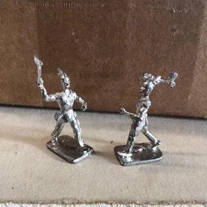 2 VTG Toy Lead Indian Hatchets. 1 1/2” Tall - Bild 1 von 6